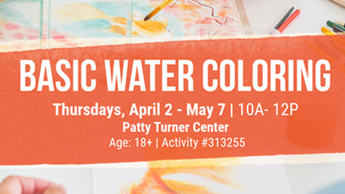 Basic Water Coloring at Patty Turner Center